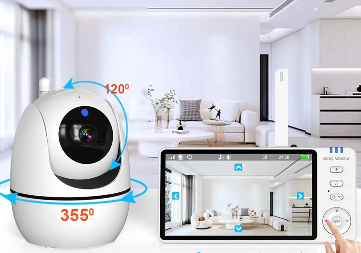 מוניטור תינוקות ™️Smart Care |השקט הנפשי שלך, הביטחון המלא שלהם.